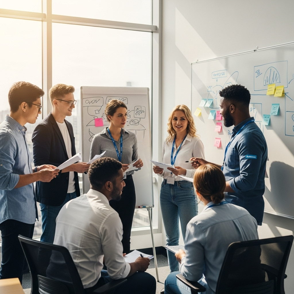 Adsum AI team collaborating