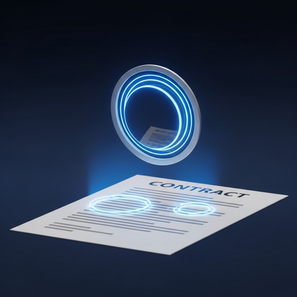 AI highlighting contract terms